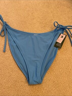 wild fable Sky Blue Tie-Side Bikini Bottoms